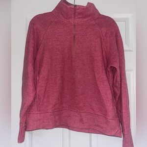 Nike Women's Raspberry Half-Zip Sweatshirt